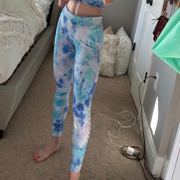 Spiritual Gangster Self Love Tie-Dye Leggings - Picture 2 of 2